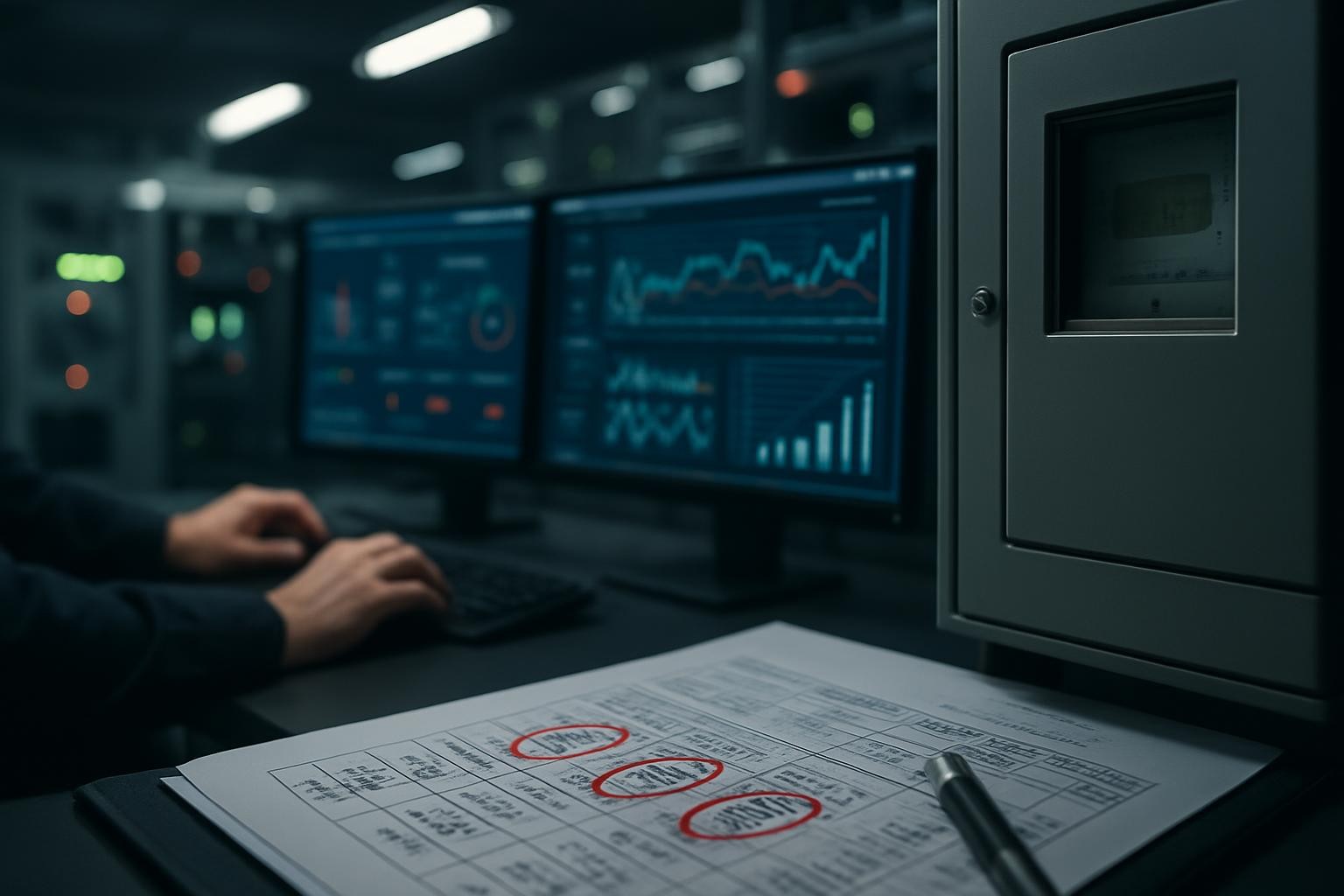 A financial dashboard chart showing the OPEX Ratio with bars and line indicators.
