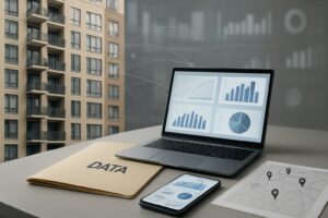 A chart and document thumbnails related to rental data sources shown for best rental data sources hedge fund.